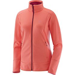 Women's Discover Full Zip-Fluo Coral