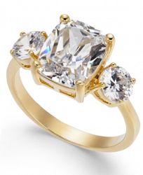Charter Club Gold-Tone Crystal Statement Ring, Created for Macy's