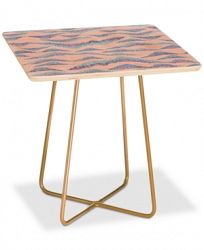Deny Designs Gabi Peaks and Valleys Square Side Table