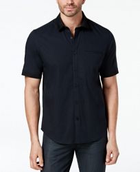 Alfani Men's Contrast Collar Shirt, Created for Macy's