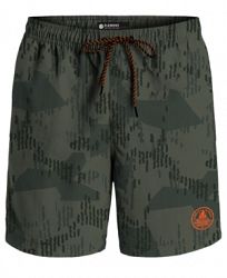 Element Men's Arrowrock Printed Poplin 10" Hybrid Shorts