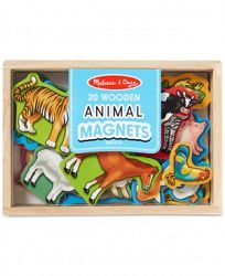 Melissa and Doug Toy, Magnetic Wooden Animals