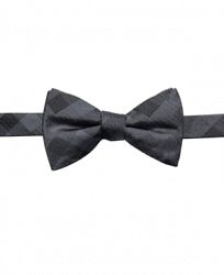 Ryan Seacrest Distinction Men's Warwick Gingham Pre-Tied Silk Bow Tie, Created for Macy's