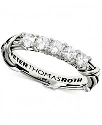Peter Thomas Roth White Sapphire Ring (5/8 ct. t. w. ) in Sterling Silver