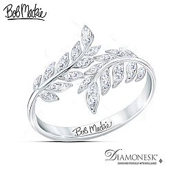 Bob Mackie Glittering Goddess Women's Diamonesk Ring