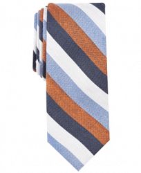 Tallia Men's Ericson Stripe Slim Tie