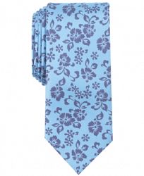 Tallia Men's Thayar Floral Slim Silk Tie