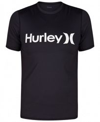 Hurley Men's One And Only Logo-Print Rash Guard