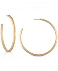 Rachel Rachel Roy Gold-Tone Open Hoop Earrings