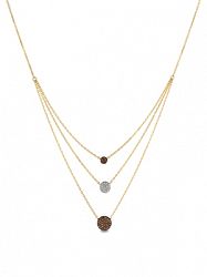 Le Vian Vanilla Diamonds (1/10 ct. t. w. ) and Chocolate Diamonds (1/4 ct. t. w. ) Necklace in 14k Gold