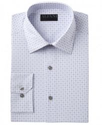 AlfaTech by Alfani Men's Slim-Fit Performance Stretch Easy-Care Circle & Geometric Pattern Dress Shirt, Created for Macy's