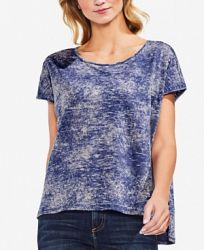 Vince Camuto High-Low Tie-Dye T-Shirt