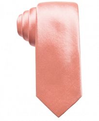 Alfani Men's Solid Silk Slim Tie, Created for Macy's