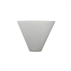 CER-1860-TRAG-PNUP - Justice Design - Trapezoid Corner Sconce Greco Travertine Finish (Textured Faux)Textured Faux - Ambiance