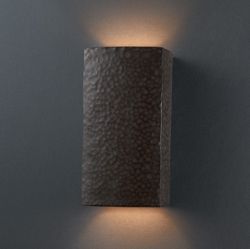 85195FCCH - Maxim Lighting - 1 Light Wall Chocolate Finish - Floral Cream Shade - Cambria ES