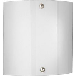 P7093-09EBWB - Progress Lighting - Two Light Wall Sconce Brushed Nickel Finish with Clear/White Glass -