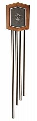 C4-PW - Craftmade Lighting - Wooden Westminster Chime - Chime and Tubes Antique Pewter Finish - Nouveau