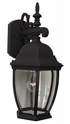 Z284-TB - Craftmade Lighting - Cast Aluminum One Light Wall Sconce Matte Black Finish With Clear Beveled Glass - CAST ALUMINUM