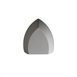 CER-5850W-NAVR - Justice Design - Ambiance - One Downlight Large ADA Ambis Wall Sconce Navarro Red Finish (Smooth Faux)Smooth Faux - Ambiance