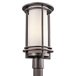 49349AZ - Kichler Lighting - Pacific Edge - One Light Outdoor Post Lantern Architectural Bronze Finish - Pacific Edge