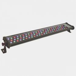 WWT48180PP15W50B - Jesco Lighting - WWT Series - 48 72 LED Outdoor Wall Washer with Plug and Play - 15 Beam Angle Black 5000 White Color Output - WWT Series