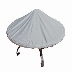 SSCP925 - SimplyShade - 60 Round Chat/Fire Pit Cover White Finish -