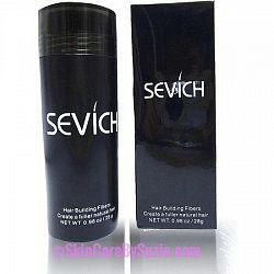 SEVICH Hair Building Fibers - Auburn 100g +Free Bottle