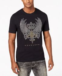 Sean John Men's Crown Wing Graphic T-Shirt