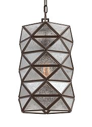 6541401-782 - Sea Gull Lighting - Harambee - 100W One Light Pendant Heirloom Bronze Finish with Mercury Glass - Harambee