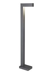 700OBSTR84042CHUNV2PCLF - Tech Lighting - Strut - 42 19.3W 4000K 1 LED Outdoor Flat Clear Bollard with Button Photocontrol and In-Line Fuse Charcoal Finish - Strut