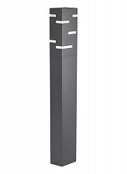 700OBRVL83042DHUNVSPC - Tech Lighting - Revel - 42 18.9W 3000K 1 LED Outdoor Diffuse Bollard with Button Photocontrol Charcoal Finish - Revel