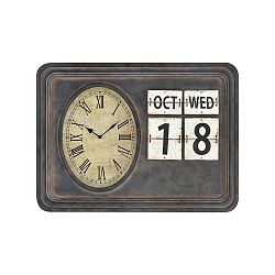 3215-001 - Sterling Industries - Fallout - 28 Wall Clock Antique Black Finish - Fallout