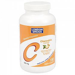 London Drugs Vitamin C Chewable - 500mg - 180's
