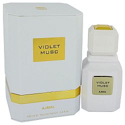 Ajmal Violet Musc Perfume 100 ml by Ajmal for Women, Eau De Parfum Spray (Unisex)