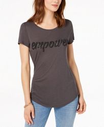 I. n. c. Embellished Graphic T-Shirt, Created for Macy's