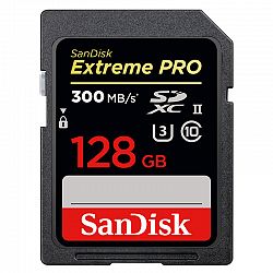 SanDisk Extreme Pro 128GB SDXC UHS-II Card - SDSDXPK-128G-CNCIN