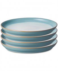 Denby Azure Coupe 4-Pc. Dinner Plate Set