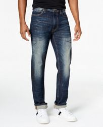 Sean John Men's Big & Tall Relaxed Tapered Jeans, Created for Macy's