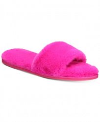I. n. c. Women's Faux-Fur Slide Slippers, Created for Macy's