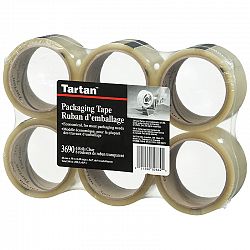 Clear Packaging Tape - 6 pack