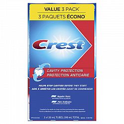 Crest Toothpaste Value Pack - Regular - 3 x 130ml