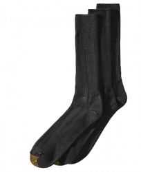 Gold Toe Men's 3-Pk. Extended-Size Socks