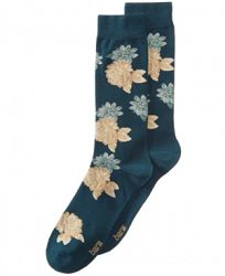 Bar Iii Men's Vintage Block Floral Socks, Created for Macy's