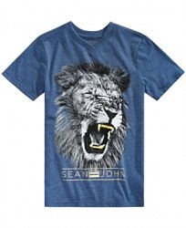 Sean John Big Boys Lion Graphic T-Shirt
