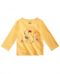 First Impressions Baby Girls Squirrel Graphic Top, Created for Macy's