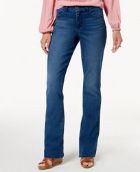 Style & Co Petite Tummy-Control Bootcut Jeans, Created for Macy's