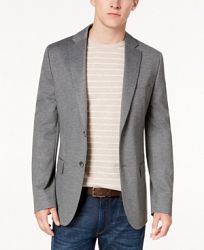 Ryan Seacrest Distinction Men's Modern-Fit Gray Knit Sport Coat, Created for Macy's
