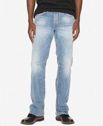 Silver Jeans Co. Men's Zac Relaxed Straight-Fit Stretch Jeans