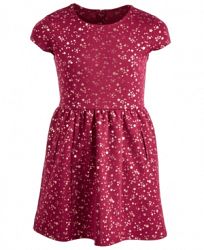 Epic Threads Big Girls Ponte Knit Star-Print Dress, Created for Macy's