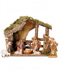 Roman Fontanini 9-Pc. Figural Stable Nativity Set